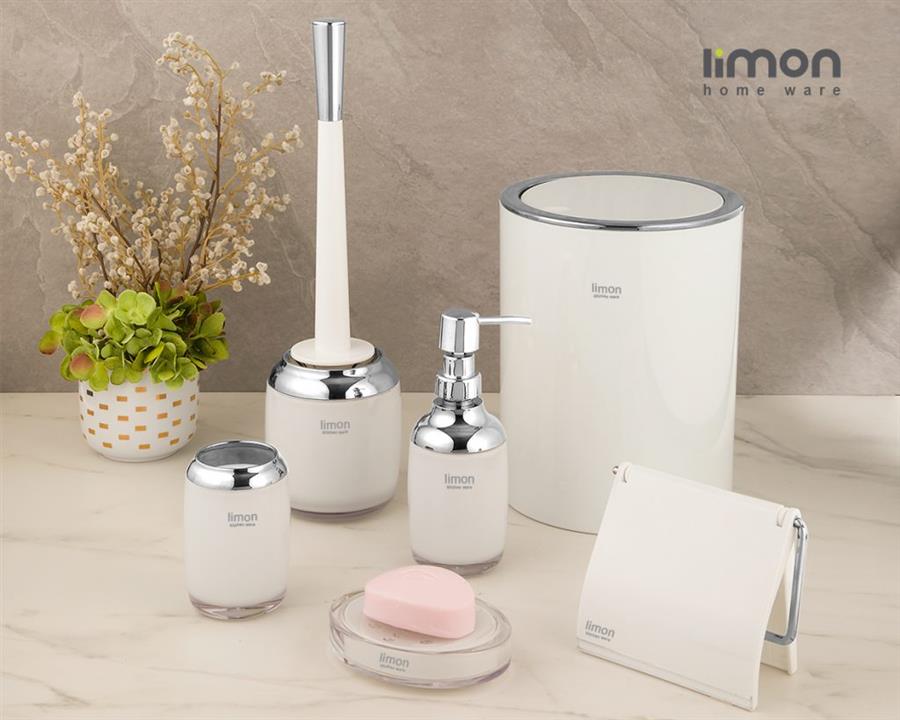 ست سرویس بهداشتی لیمون 2 جداره رمانتیک (الوان) کد 1764
